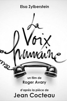 La voix humaine (2018) afişi