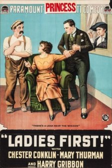 Ladies First (1918) afişi