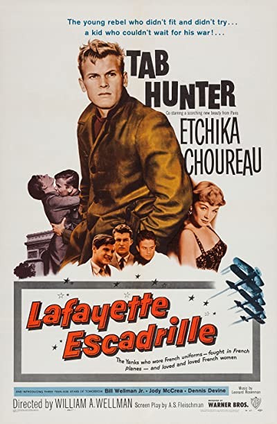Lafayette Escadrille (1958) afişi Lafayette Escadrille (1958) afişi