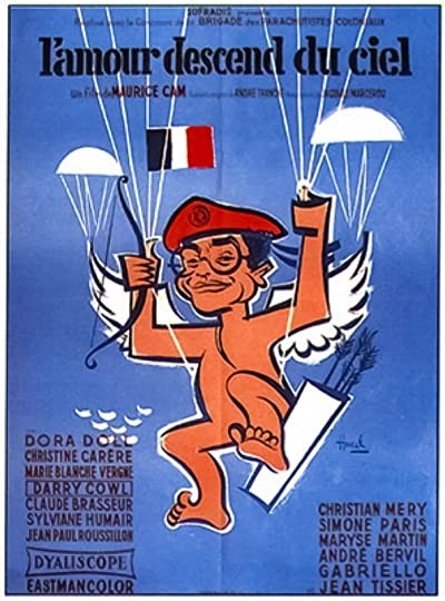 L'amour Descend Du Ciel (1957) afişi L'amour Descend Du Ciel (1957) afişi