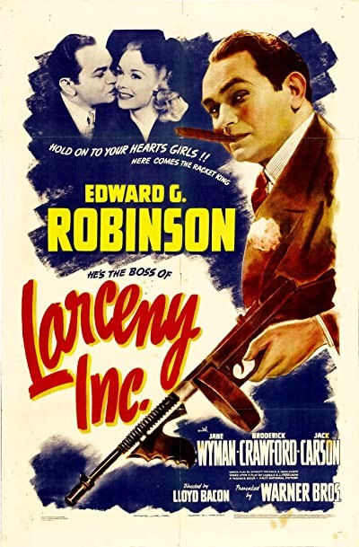 Larceny, Inc. (1942) afişi Larceny, Inc. (1942) afişi