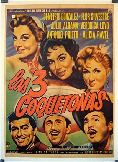 Las Tres Coquetonas (1960) afişi Las Tres Coquetonas (1960) afişi