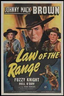 Law Of The Range (1941) afişi