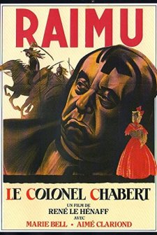 Le Colonel Chabert (1943) afişi