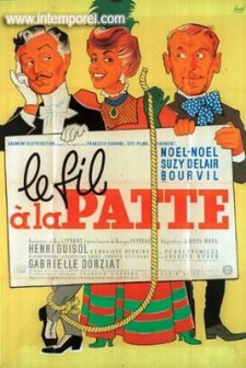 Le fil à la patte (1954) afişi