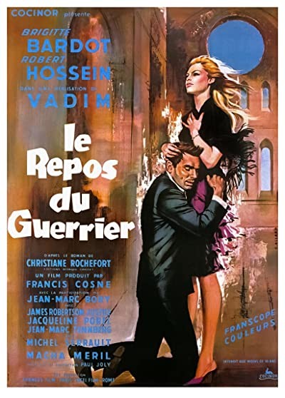 Le Repos Du Guerrier (1962) afişi Le Repos Du Guerrier (1962) afişi
