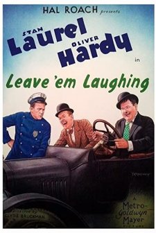 Leave 'em Laughing (1928) afişi