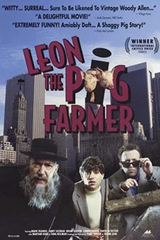 Leon the Pig Farmer (1992) afişi