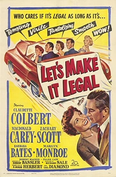 Let's Make It Legal (1951) afişi Let's Make It Legal (1951) afişi