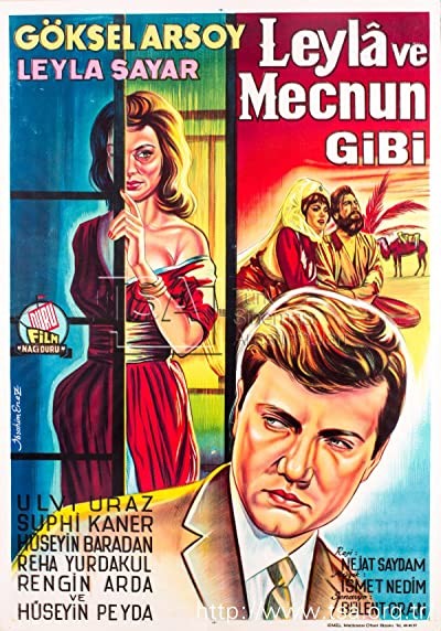 Leyla İle Mecnun Gibi (1963) afişi Leyla İle Mecnun Gibi (1963) afişi