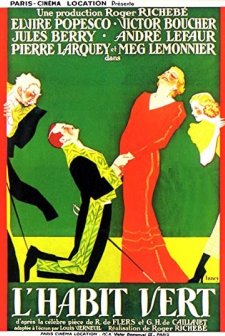 L'habit Vert (1937) afişi