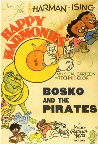 Little Ol' Bosko And The Pirates (1937) afişi Little Ol' Bosko And The Pirates (1937) afişi