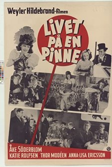 Livet På En Pinne (1942) afişi