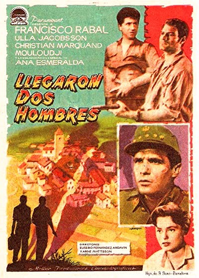 Llegaron Dos Hombres (1959) afişi Llegaron Dos Hombres (1959) afişi