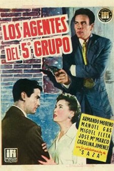Los Agentes Del Quinto Grupo (1955) afişi