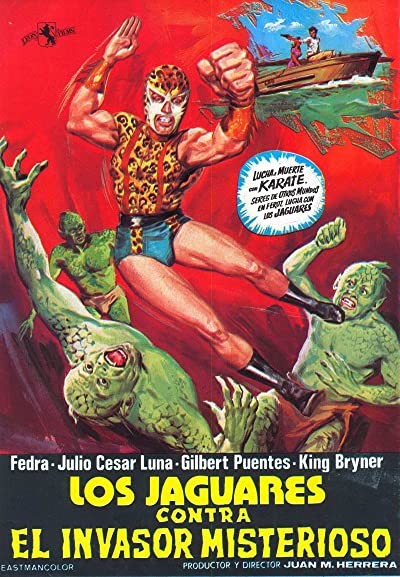 Los Jaguares Contra El Invasor Misterioso (1975) afişi Los Jaguares Contra El Invasor Misterioso (1975) afişi