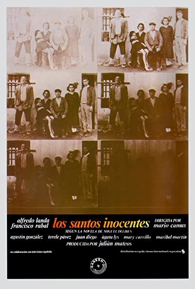 Los Santos ınocentes (1984) afişi Los Santos ınocentes (1984) afişi