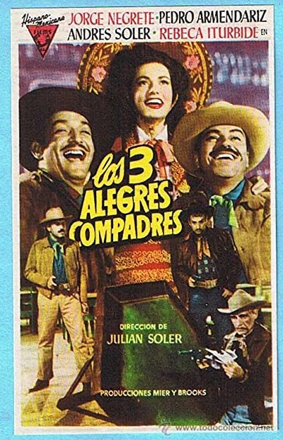 Los Tres Alegres Compadres (1952) afişi Los Tres Alegres Compadres (1952) afişi