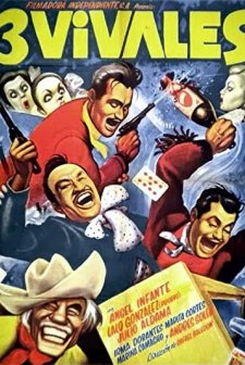 Los Tres Vivales (1958) afişi