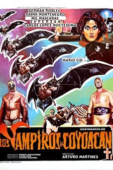 Los Vampiros De Coyoacán (1974) afişi