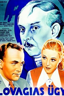 Lovagias ügy (1937) afişi