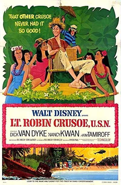 Lt. Robin Crusoe, U.s.n. (1966) afişi Lt. Robin Crusoe, U.s.n. (1966) afişi