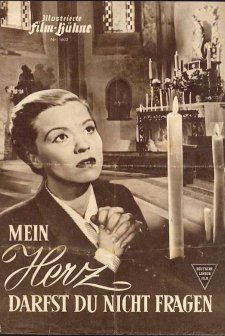 Mein Herz Darfst Du Nicht Fragen (1952) afişi
