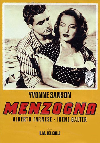 Menzogna (1952) afişi Menzogna (1952) afişi