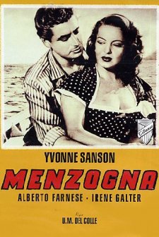 Menzogna (1952) afişi