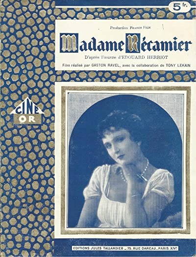 Madame Récamier (1928) afişi Madame Récamier (1928) afişi