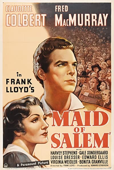 Maid Of Salem (1937) afişi Maid Of Salem (1937) afişi