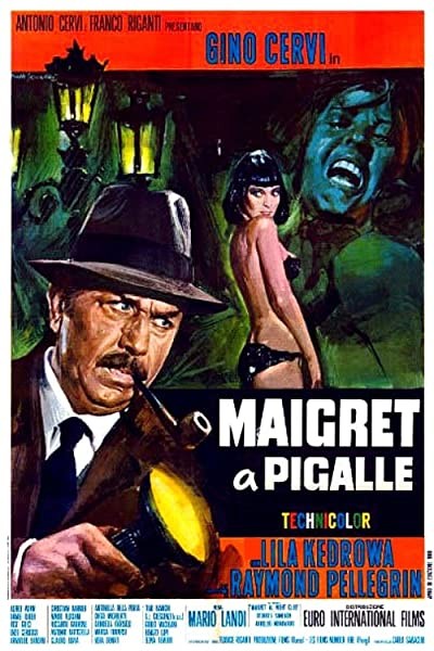 Maigret à Pigalle (1966) afişi Maigret à Pigalle (1966) afişi