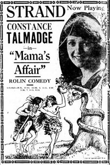 Mama's Affair (1921) afişi
