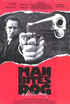 Man Bites Dog (1992) afişi