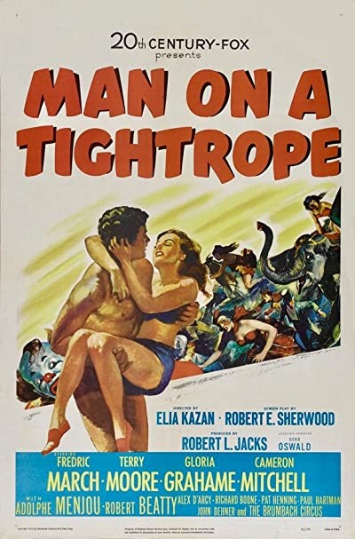 Man On A Tightrope (1953) afişi Man On A Tightrope (1953) afişi