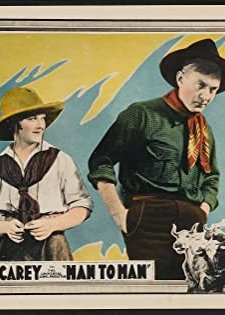 Man to Man (1922) afişi