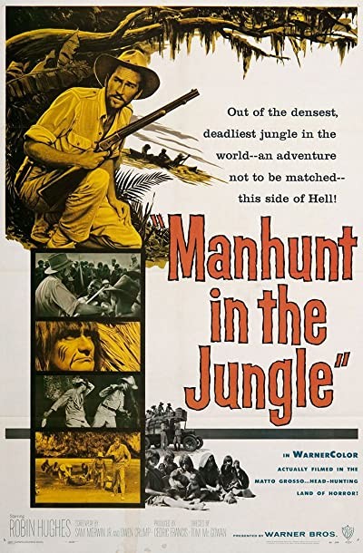 Manhunt In The Jungle (1958) afişi Manhunt In The Jungle (1958) afişi