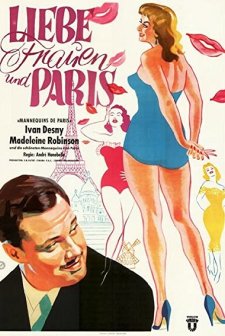 Mannequins de Paris (1956) afişi