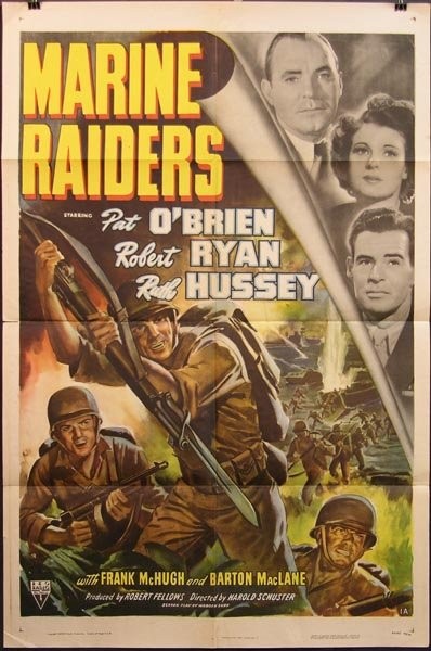 Marine Raiders (1944) afişi Marine Raiders (1944) afişi