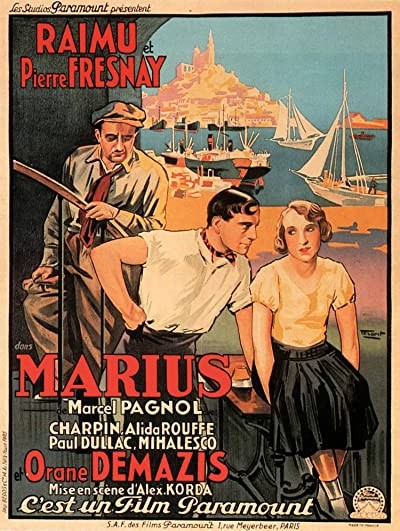 Marius (1931) afişi Marius (1931) afişi