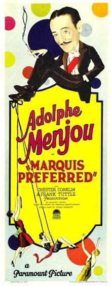 Marquis Preferred (1929) afişi Marquis Preferred (1929) afişi