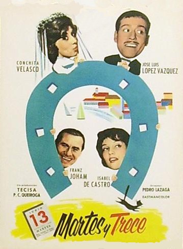 Martes Y Trece (1962) afişi Martes Y Trece (1962) afişi