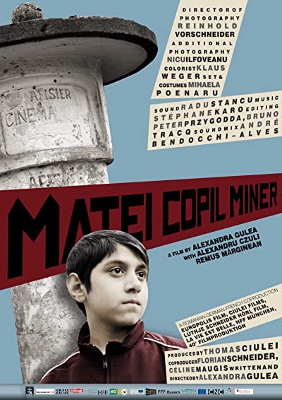 Matei Copil Miner (2013) afişi Matei Copil Miner (2013) afişi