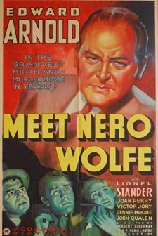 Meet Nero Wolfe (1936) afişi