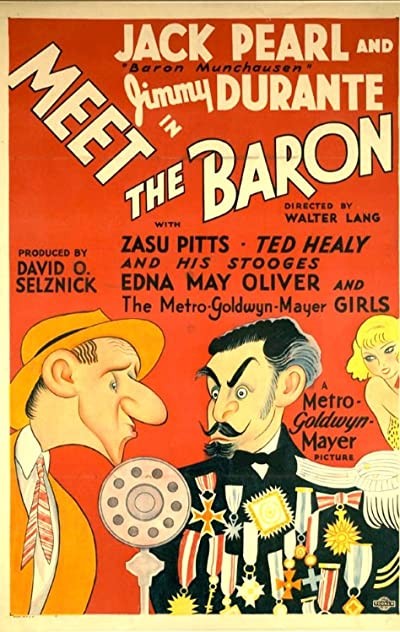 Meet The Baron (1933) afişi Meet The Baron (1933) afişi