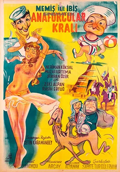 Memiş İle İbiş Anaforcular Kralı (1952) afişi Memiş İle İbiş Anaforcular Kralı (1952) afişi