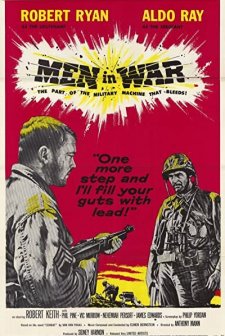 Men In War (1957) afişi