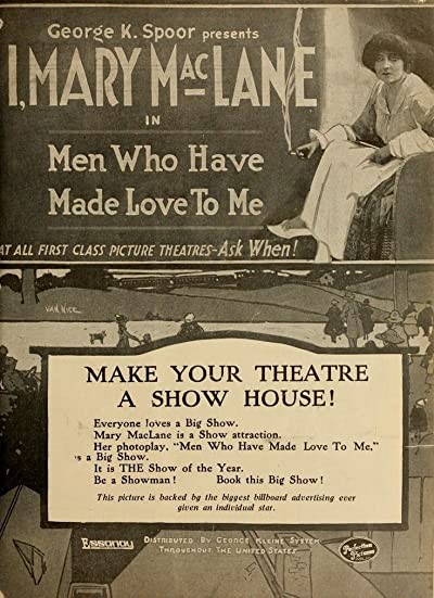 Men Who Have Made Love To Me (1918) afişi Men Who Have Made Love To Me (1918) afişi