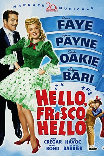 Merhaba Frisco,merhaba (1943) afişi Merhaba Frisco,merhaba (1943) afişi