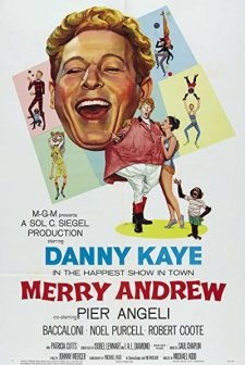 Merry Andrew (1958) afişi